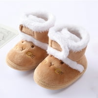 Aoochasliy djevojke cipele za bebe zimske tople sniježne čizme mekane jedine pripreme ne-klizne čizme za dječake dječaka za dijete