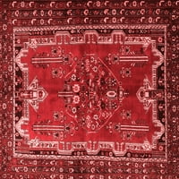Ahgly Company Zatvoreni pravokutnik Perzijski crveni tradicionalni prostirke, 4 '6 '
