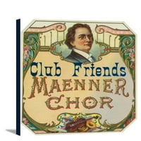 Club Friends Maenner Chor Brand cigare Bo