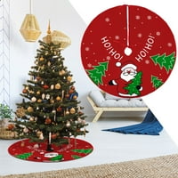 Božićna suknja stablo umjetno božićna božićna suknja plišana dekoracija božićne stablo ukras jastuk