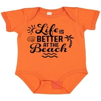Inktastični život je bolji na plaži sa sunčanim školjkom i palmima poklon dječje djeteta ili dječje