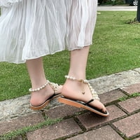 Aueoeo Ljetne sandale za žene, sandale za žene Drćene ljetne žene slatke udobne sandale Dame Elegantne
