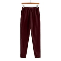 Umitay Dame Fashion Solid Color pantalone vezati dukseve Jesen i zimski povremeni sportovi