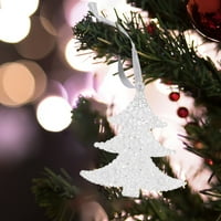 Akrilni blistavi božićni privjesak prozirni božićni ukrasi zimski božićni ukrasi yutnsbel