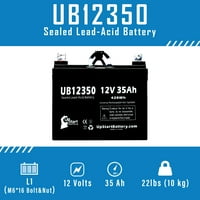 - Kompatibilni dečko za travnjak 9325ES baterija - Zamjena UB univerzalna brtvena olovna kiselina baterija