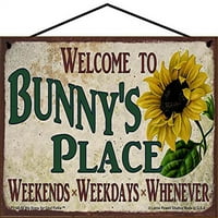 Dobrodošli na Bunny's Mjesto sa suncokretovim vikendima, radnim danima, kad god je urođeni vintage stil