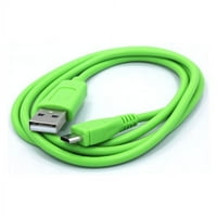 Zeleni 3FT USB kabel Brzi punjač za sinkronizaciju žice prijenos podataka Micro-USB B za Motorola Droid