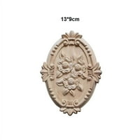 Retro Ornament Ornament Applique Carving ukras za nameštaj za vrata ormara Decorat