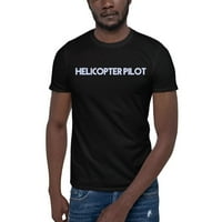 Helicopter pilot retro stil kratkih rukava pamučna majica s nedefiniranim poklonima