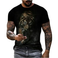 Muška majica s kratkim rukavima za muškarce unise dnevna majica 3D ispis grafički otisci životinjski