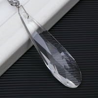 Prozirne duge neto perle dizajnirajte praktični prekidač za ventilator Povucite stropni ventilator lampica