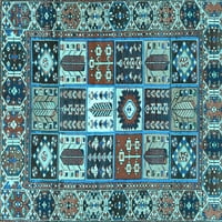 Ahgly Company Zatvoreni pravokutnik Perzijsko svijetlo Plava tradicionalna područja područja, 5 '7'