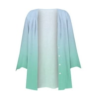 Ženski rukav i bluze Letnje Ležerne prilike dolje Trendy Plus Veličina Grafikon Vintage Dressy bluza