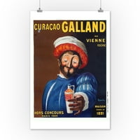 Curacao Gallanland Vintage poster Francuska C