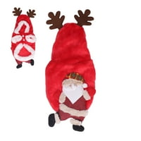 Božićni kostim, ljubimac božićni zimski topli kaput meka plišani zadebljani santa dizajn mačke božićne