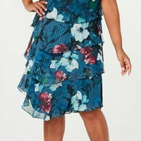Fashions ženska premještena haljina za smjenu plave veličine 24W