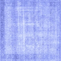 Ahgly Company Zatvoreni pravokutnik Perzijski plavi tradicionalni prostirke, 7 '10'