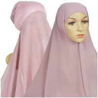 Žene Casual Solid Color Multicolor Hijab zavoj