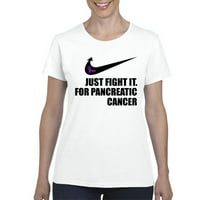 Normalno je dosadno - ženska majica kratki rukav, do žena veličine 3xl - rak pankreasa
