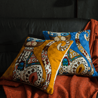 Set dekorativnog jastuka za kauč zatvoreni krevet, apstraktni uzorak Početna Kauč kauč na kauč na listu