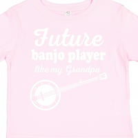 Inktastična budućnost banjo igrača poput djede dječaka malih dječaka ili majica mališana