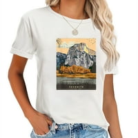 Nacionalni park yosemite - Retro backback dizajn - klasična majica