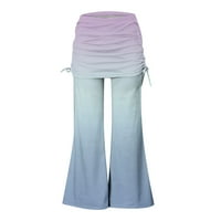 Ženske hlače za noge Pamuk elastična topla elegantna tanka SOFTY opuštena ružičasta koja se obično koristi