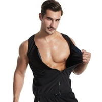 Hesxuno muški prsluci haljina muški sportski znoj selewear Tummy Fitness Body Shaper prsluk vrh