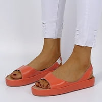 Aaimomet ženske sandale nove vanjske trgovine Velike povremene čvrste boje bez klizanja Udobne sandale,