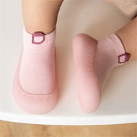 Leey-World Toddler cipele za dječake Dječji čarape cipele cipele s malim runom spratske čarape Nelični