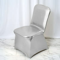EFAVORMART visokokvalitetni premium rastegnuti spande ugrađeni srebrni banketni stolica za bankete za