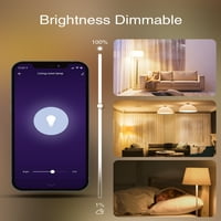Pametne žarulje, bijela LED Wi-Fi Smart Bullb aplikacija za daljinsko upravljanje Bluetooth-om za daljinsko