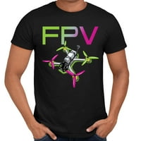 Drone Pilot Thirt FPV Drone Racer Quadcopter Drone Racing Poklon majica za muškarce Žene