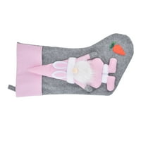 GNOME poklon torba za čarape GNOME SOCKS poklon torba Viseći GNOME čarapa Uskrs GNOME čarapa za odmor Slatka gnome čarapa poklon torba za djecu za obiteljsku djecu