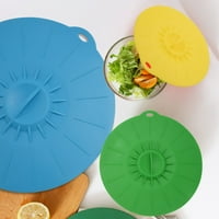 Silikonska zdjela poklopac kuhanja lončana posuda poklopac-silikonska hrana zamotavanje alata za kuhanje kuhinje posuđe