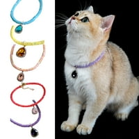 Oglikate ogrlicu za kućne ljubimce sjajni elegantni privlačni atraktivni ljubimac mačji nakit nakita
