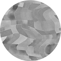 Ahgly Company u zatvorenom okruglom uzorkovima sive oblak sive prostirke, 7 'rud