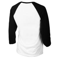 Mladišta Tiny Turpap bijela crna Seattle Mariners TT re raglan majica rukava