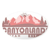 Cafepress - Canyonlands Utah naljepnica - naljepnica