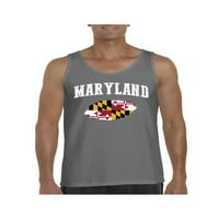Muški tenkovi za muškarce - Maryland Flag