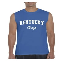 Normalno je dosadno - muške grafičke majice bez rukava, do muškaraca veličine 3xl - Kentucky momak