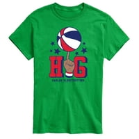 Harlem Globetrotters - Spinning Ball - Muška grafička majica kratkih rukava