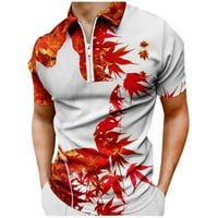 Corashan Muške polo T majica Havajski stil kratkih rukava sa majicom Modna majica Muške kardigan Ljetne
