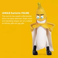 Gogosir banana man figura igračka - 11.8 visoki spoof zli banana muškarac - smiješni jedinstveni rođendanski