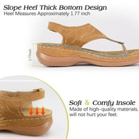 Venoro Ženske ortopedske sandale Ljetne papuče udobne cipele otvorene cipele sandale veličine