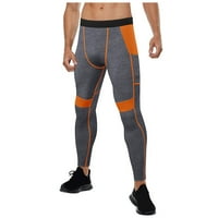 Bowake Muškarci Fitness Sportske hlače sa džepom High Stretch Duketants brzog sušenja