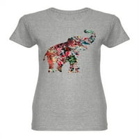 Sažetak Majica s majicom sa otvorenim slojem u obliku modela žene -image by shutterstock, ženska srednja