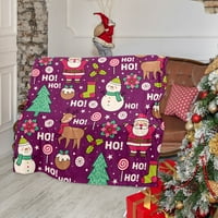 Heiheiup flanel pokrivač klima uređaj pokrivač pokrivač pokrivač pokrivač za djecu bacanje kreveta