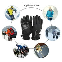 Zimske rukavice na dodirnim zaslonom zaslona Termalne rukavice za trčanje pješačkih kampova Ski