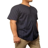 Lappel muški rubni drepske drepske drepske kolnike Sportske uniforme do 3XL kratkih rukava Athletic Sports Majice izrađene u SAD-u